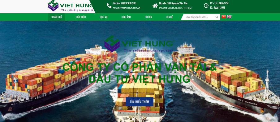 Công ty cổ phần vận tải container và đầu tư Việt Hưng
