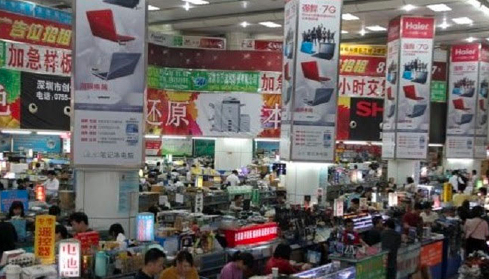 Chợ Thiên Hồ - Khu chợ điện tử Quảng Châu