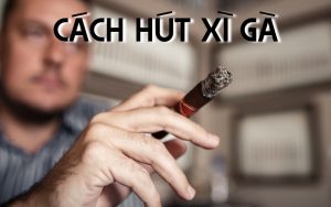cách hút xì gà