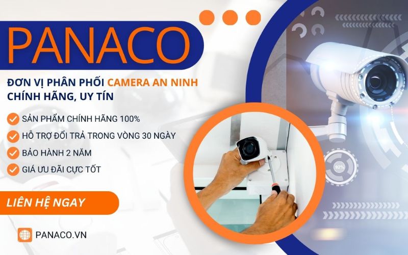 đơn vị cung cấp camera an ninh panaco