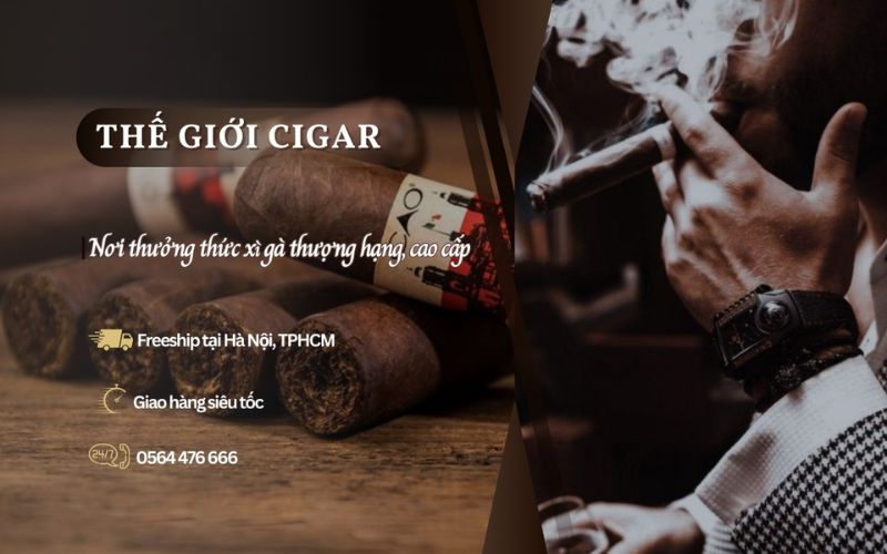 Cửa hàng xì gà chính hãng Thế Giới Cigar