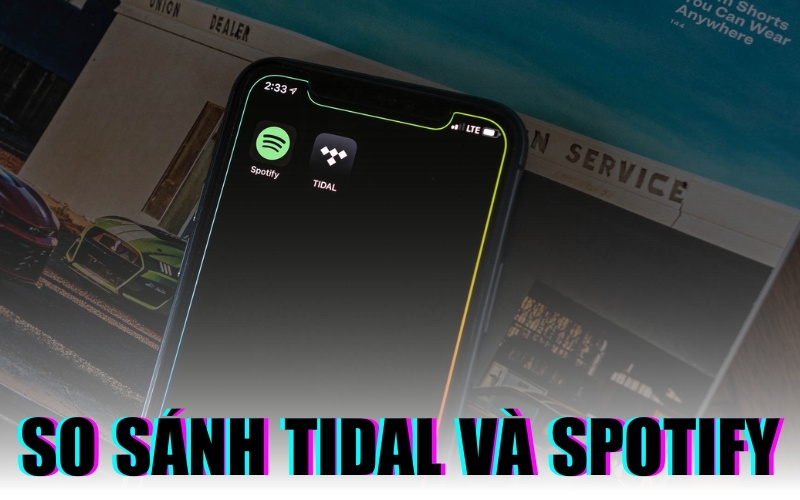 so sánh Tidal và Spotify