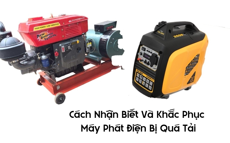 máy phát điện bị quá tải
