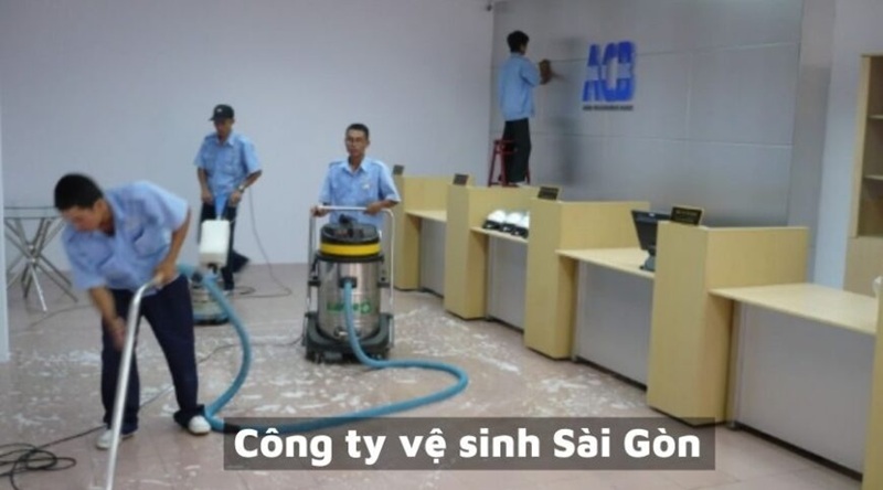 công ty vệ sinh Sài Gòn