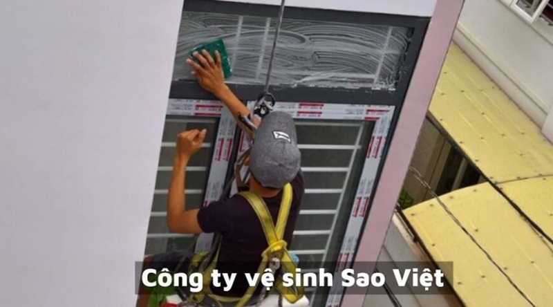 công ty vệ sinh Sao Việt