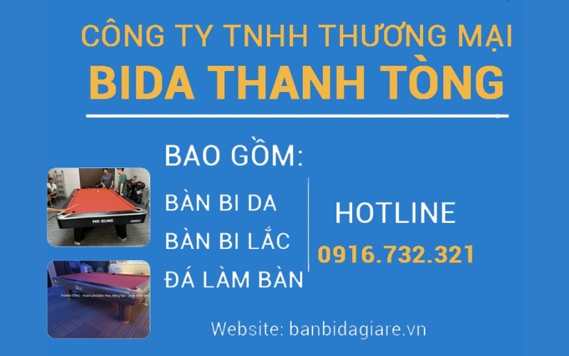 Cửa hàng Billiard Thanh Tòng