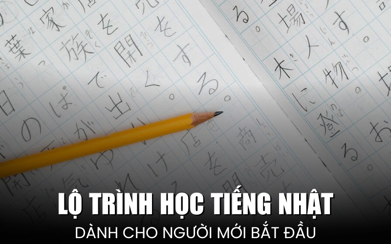 lộ trình học tiếng Nhật