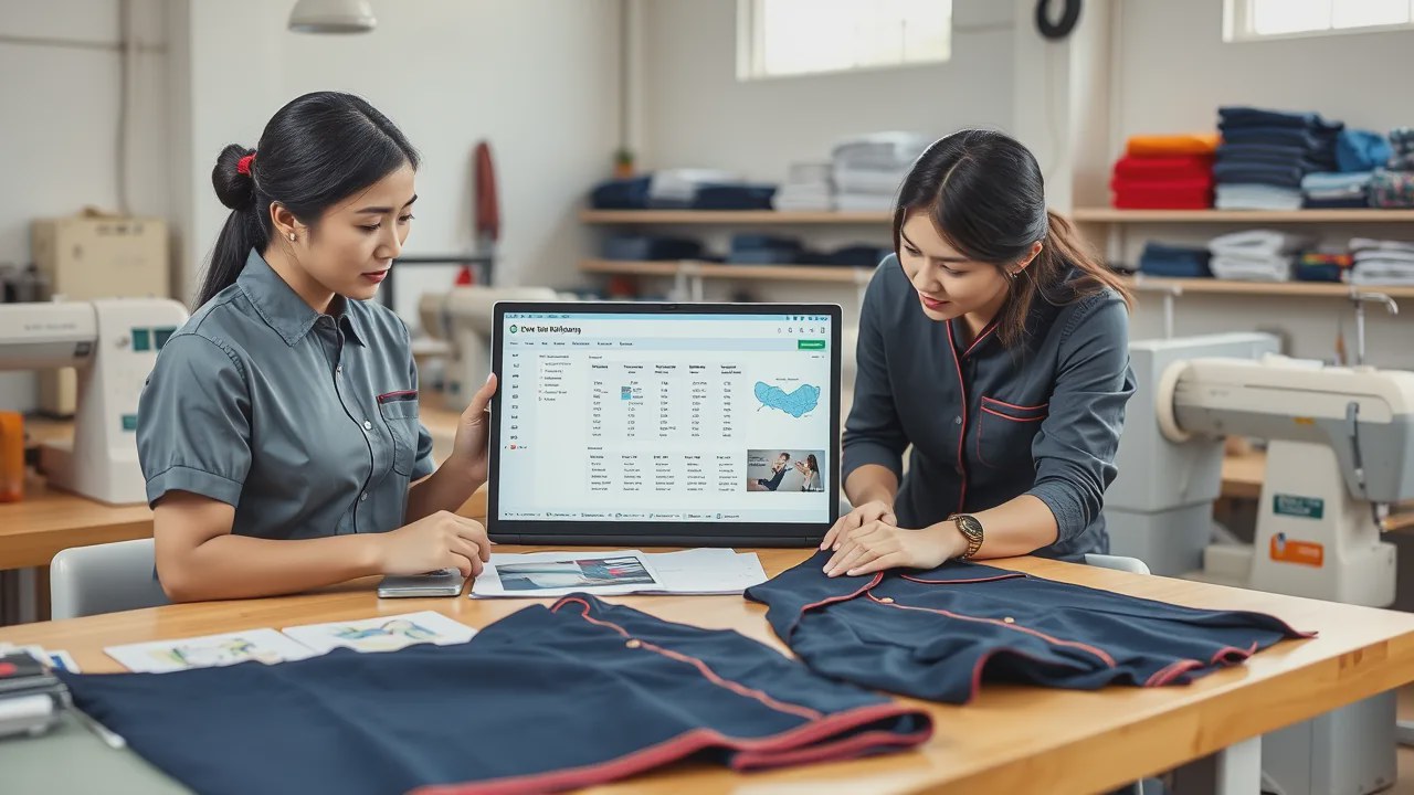 Xưởng may đồng phục cần khóa mẫu trước khi báo ngày giao Xưởng may đồng phục cần khóa mẫu trước khi báo ngày giao